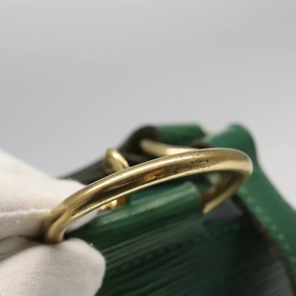 LOUIS VUITTON Epi Mabillon Backpack Green M52234 LV Auth ep6265 - Picture 7 of 16